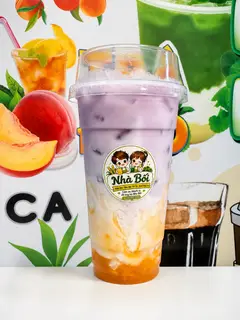 Hình ảnh KHOAI MÔN LATTE ĐÀO 