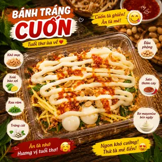 Hình ảnh Bánh Tráng Cuốn - Lớn