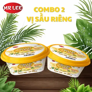 Hình ảnh Combo 2 hũ tàu hủ tươi hương sầu riêng 150g
