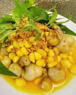 Hình ảnh răng mực bơ tỏi 