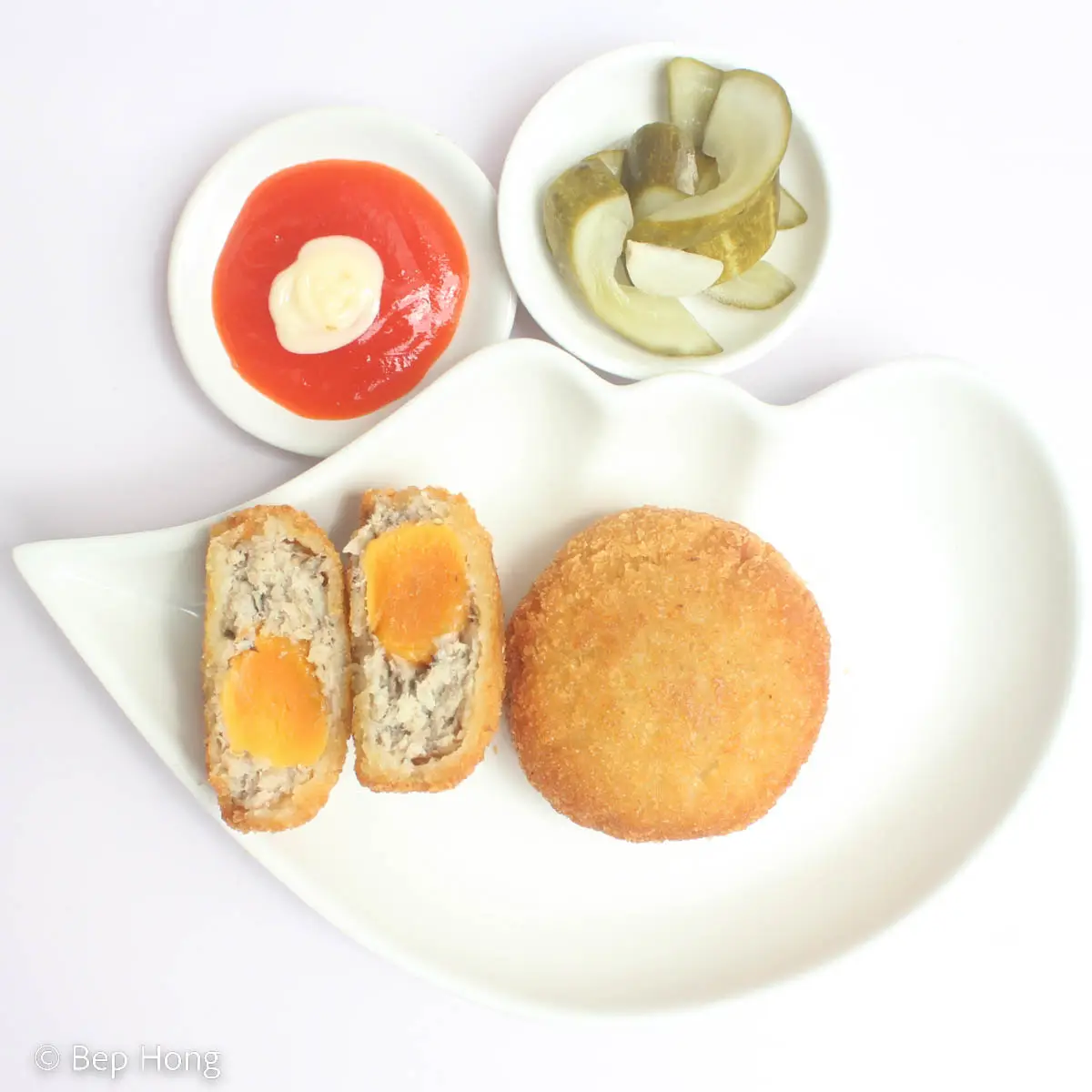 Hình ảnh Bánh gà trứng muối