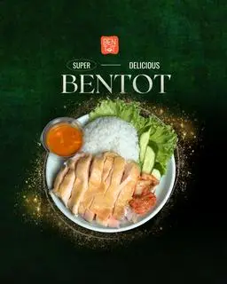 Hình ảnh Cơm Gà Hấp Sốt Mala Kiểu Hoa - Món Mới