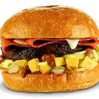 Hình ảnh Burger tôm - bò