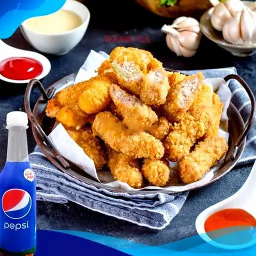 Hình ảnh Combo nem - phomai que - 1 đồ uống