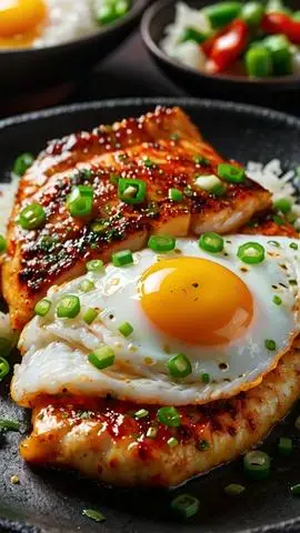 Hình ảnh cơm trứng ốp la