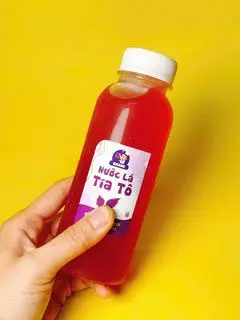 Hình ảnh NƯỚC TÍA TÔ - CHAI 330ML