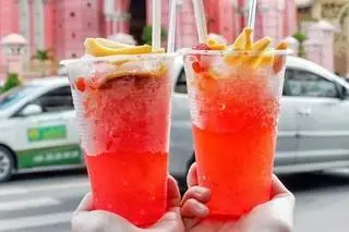 Hình ảnh siro đá bào thạch 3q