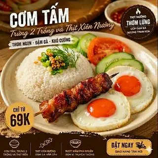 Hình ảnh CƠM TẤM OPLA - THỊT XIÊN NƯỚNG