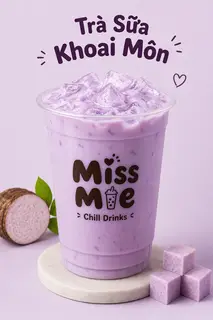 Hình ảnh Trà Sữa Khoai Môn
