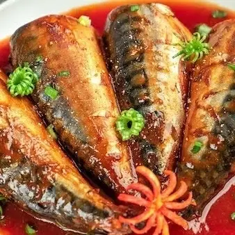 Hình ảnh Cơm cá nục sốt cà chua+món phụ