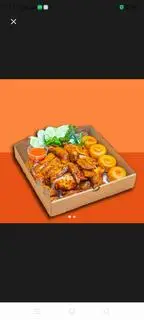 Hình ảnh COMBO 1GÀ NƯỚNG+5bánh bao+rau rừng,dưa Leo ,nước chấm 2loại