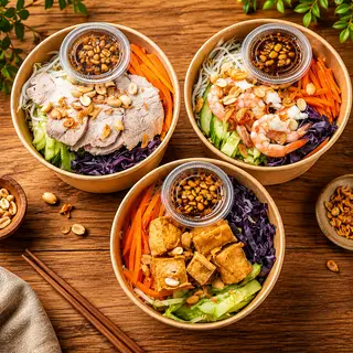 Hình ảnh Combo Hũ/Heo/Tôm (3 người ăn)