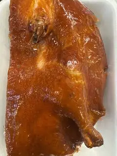 Hình ảnh vịt tỳ da giòn ( nửa con )