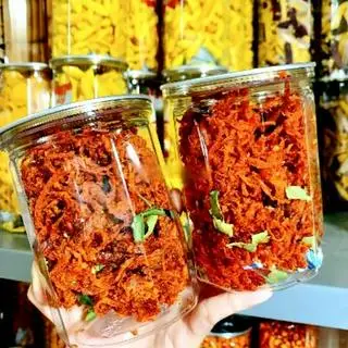 Hình ảnh Khô Bò Sợi Lá chanh 180g
