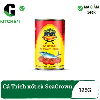 Hình ảnh Cá Trích xốt cà SeaCrown 155g