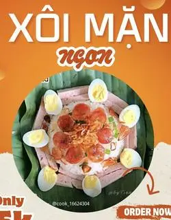 Hình ảnh Xôi mặn thịt heo