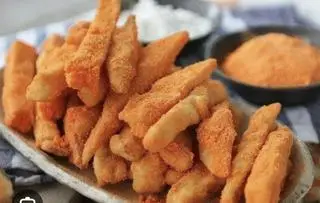 Hình ảnh Khoai lang chiên lắc phomai