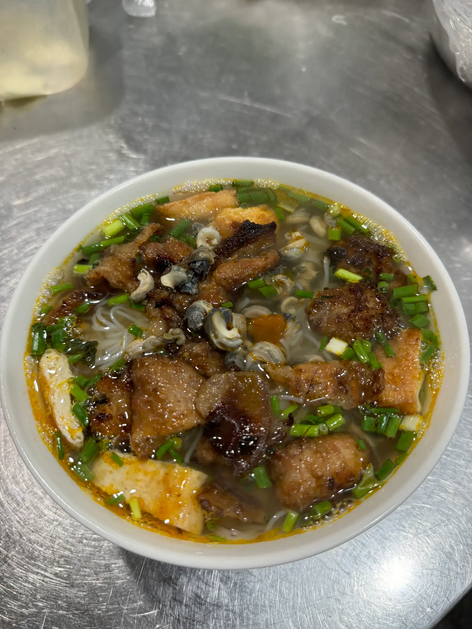 Hình ảnh Bún chả, ốc (canh)