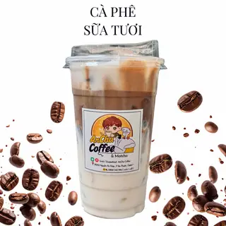 Hình ảnh Cà Phê Sữa Tươi - Ly 700ml