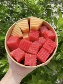 Hình ảnh dưa hấu + dưa lưới