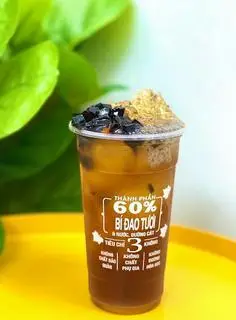 Hình ảnh Trà bí đao hạt chia, thạch sướng sáo