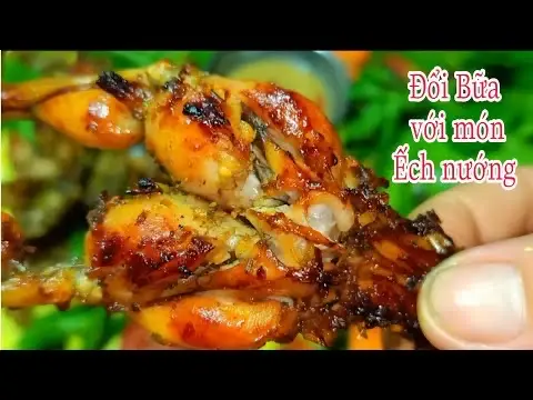 Hình ảnh Ếch nướng muối ớt