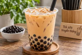 Hình ảnh trà sữa truyền thống