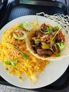 Hình ảnh cơm bò dưa cải