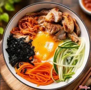Hình ảnh Cơm trộn truyền thống