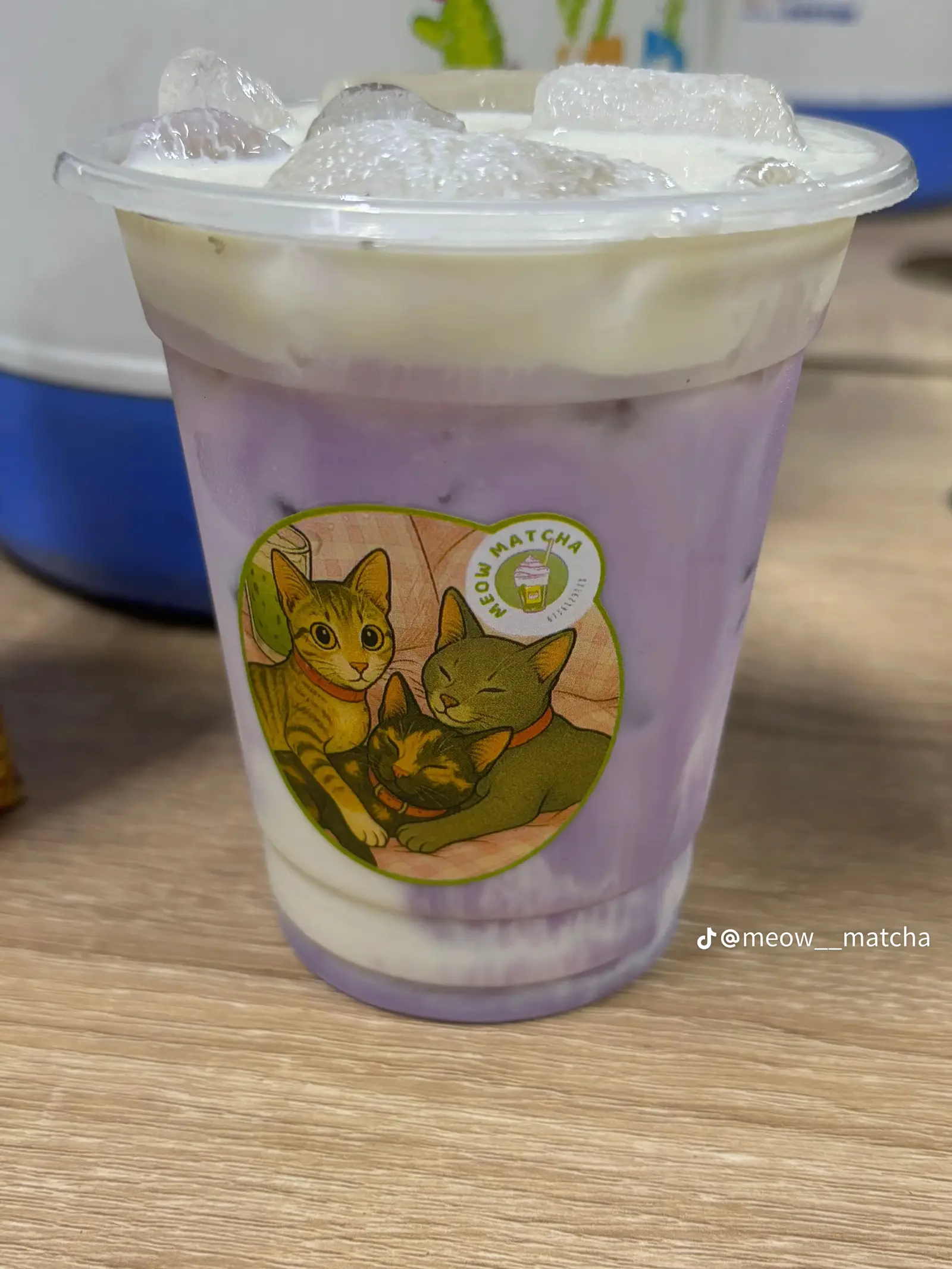 Hình ảnh khoai môn latte