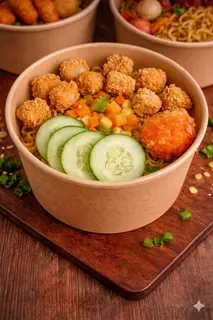 Hình ảnh MÌ TRỘN INDOMIE GÀ VIÊN 
