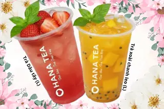 Hình ảnh Trà Dâu tây (L)+ Trà Xoài chanh dây (L)