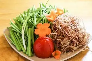 Hình ảnh rau lẩu