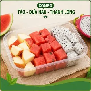Hình ảnh Táo + Dưa Hấu + Thanh Long 500gr