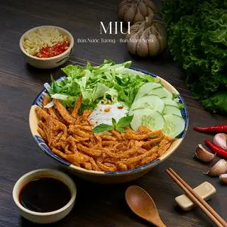 Hình ảnh Bún nước tương Sườn Non Chay Giòn
