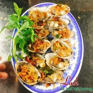 Hình ảnh ngao 2cùi nướng
