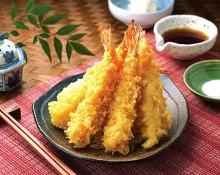 Hình ảnh Tempura tôm béo mềm giòn tươi