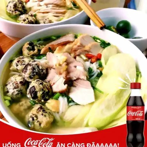 Hình ảnh Bún Sườn Mọc Dọc Mùng - Coca