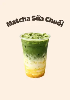 Hình ảnh Matcha Sữa Chuối