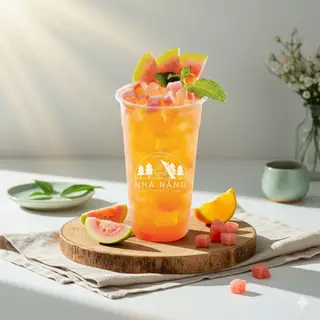 Hình ảnh Trà Ổi Hồng Ngọc Trai