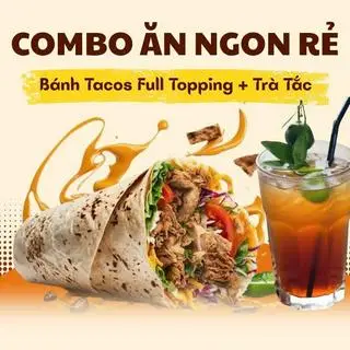 Hình ảnh Combo Full Topping & Trà Tắc