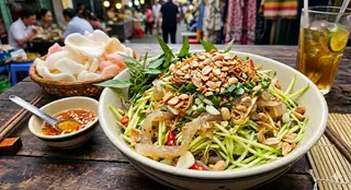 Hình ảnh Gỏi Sứa Sốt Mắm Chua Cay