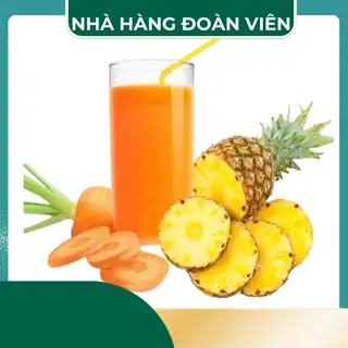 Hình ảnh Nước ép thơm - cà rốt