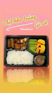 Hình ảnh Cơm thịt kho trứng+ gà sốt