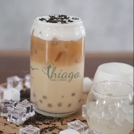 Hình ảnh Hồng trà sữa trân châu