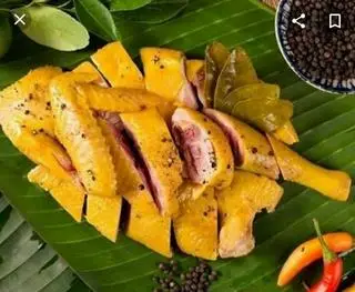 Hình ảnh Gà ủ muối nửa con