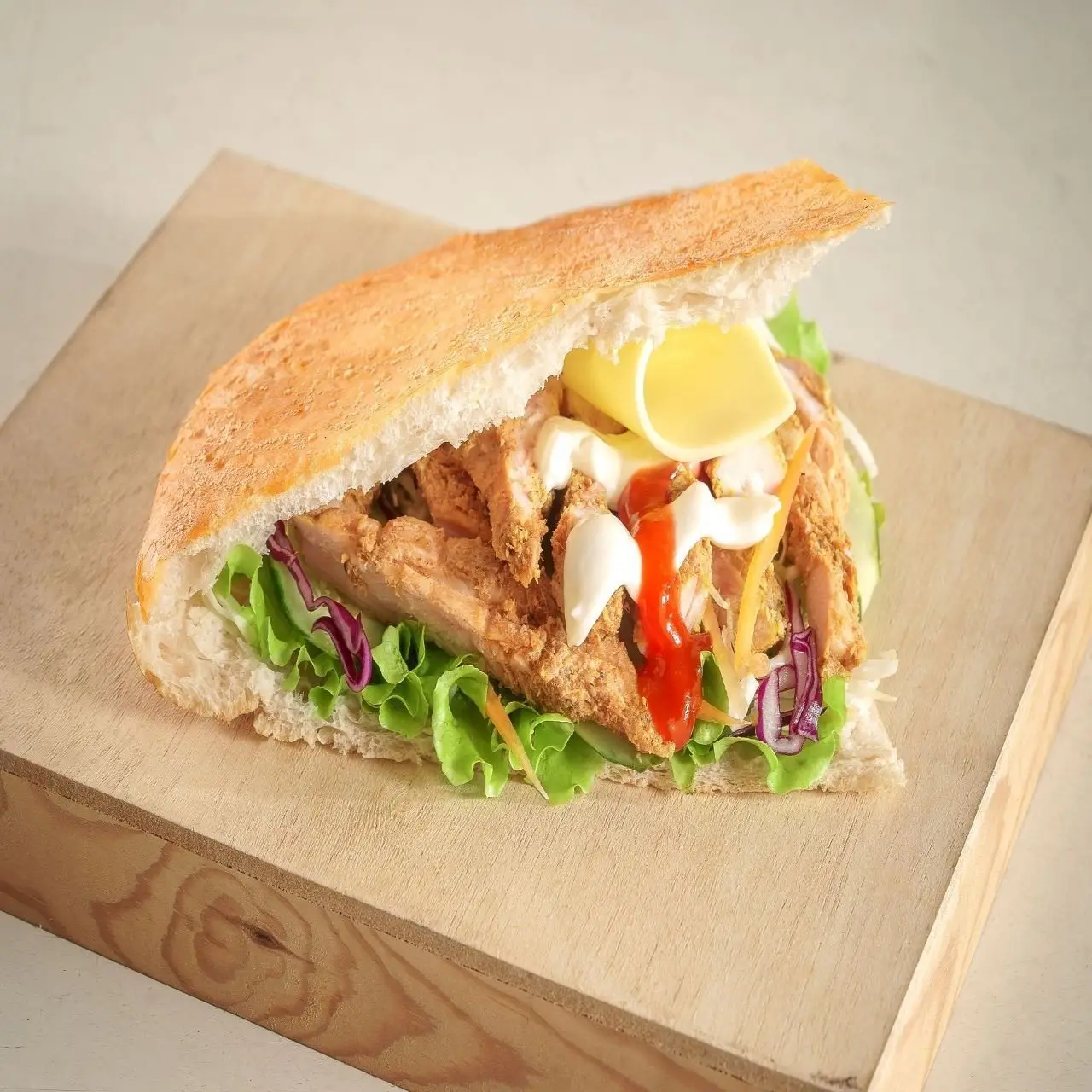 Hình ảnh Kebab thịt gà đặc biệt - phô mai