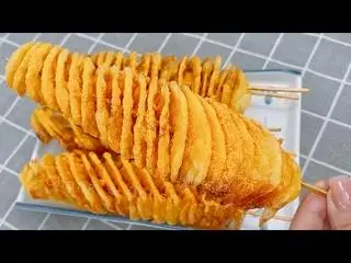 Hình ảnh Khoai tây lốc xoáy lắc phomai