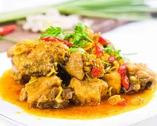 Hình ảnh Cơm Gà Kho Sả Ớt