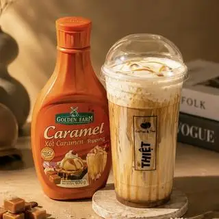 Hình ảnh Cafe caramel muối